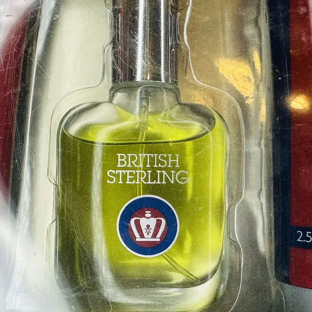 British Sterling Signature Collection 3 Piece Gift Set Cologne After Shave‎ Wash